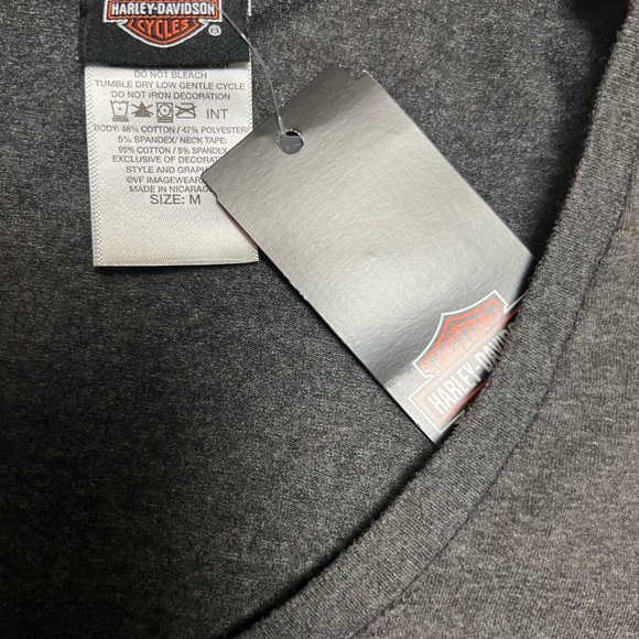 NWT- Harley-Davidson Gray Graphic T-Shirt -Appleton WI - Picture 3 of 3